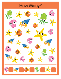 How Many-06 - Free Printable worksheets