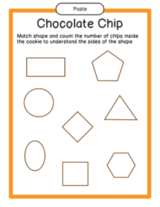 Learning Shapes-12 - Free Printable worksheets