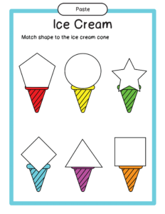 Learning Shapes-14 - Free Printable worksheets