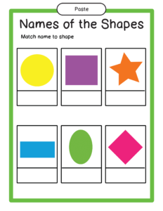 Learning Shapes-16 - Free Printable worksheets
