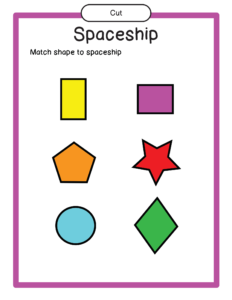 Learning Shapes-17 - Free Printable worksheets