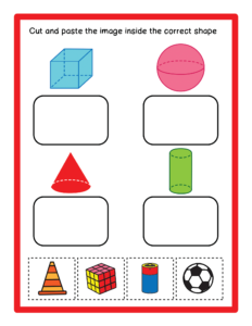 Learning Shapes-29 - Free Printable worksheets