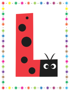 Letters and Numbers- Alphabet L - Free Printable worksheets for kids