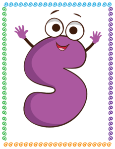 Letters and Numbers- Alphabet S - Free Printable worksheets for kids