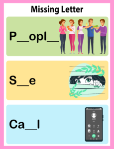 Missing Letter Worksheets - Free Printables (13)