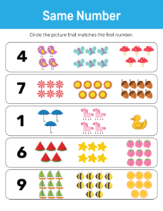 More Less and Same-07 - Free Printable worksheets