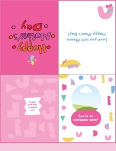 Mother's Day Worksheets Free Printable 13