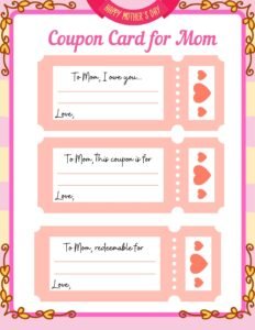 Mother's Day Worksheets Free Printable 16