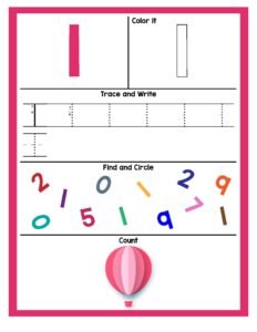 Number Worksheets_Page_02- Free Printable worksheets