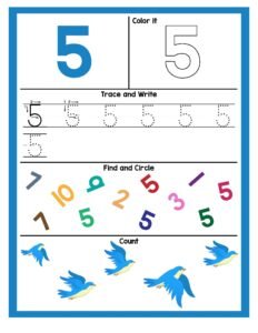 Number Worksheets_Page_06- Free Printable worksheets