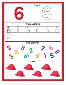 Number Worksheets_Page_07- Free Printable worksheets