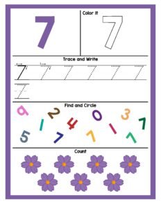 Number Worksheets_Page_08- Free Printable worksheets