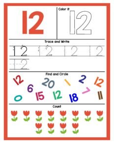 Number Worksheets_Page_13- Free Printable worksheets