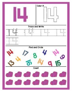 Number Worksheets_Page_15- Free Printable worksheets