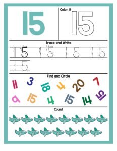 Number Worksheets_Page_16- Free Printable worksheets