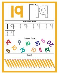 Number Worksheets_Page_20- Free Printable worksheets