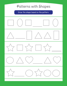 Patterns-15 - Free Printable worksheets