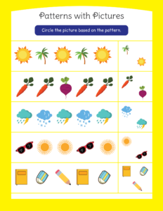 Patterns-18 - Free Printable worksheets