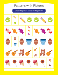 Patterns-24 - Free Printable worksheets