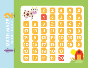 Placemats-08- Free Printable worksheets for kids