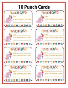 Reward Cards-3- Free Printable worksheets for kids