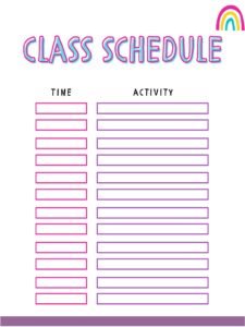 Teacher_s Planner_12- Free Printable worksheets for kids