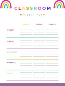 Teacher_s Planner_14- Free Printable worksheets for kids