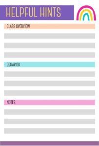 Teacher_s Planner_24- Free Printable worksheets for kids