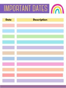 Teacher_s Planner_25- Free Printable worksheets for kids