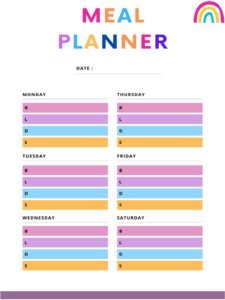 Teacher_s Planner_29- Free Printable worksheets for kids