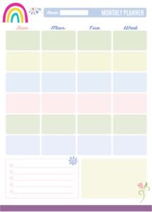 Teacher_s Planner_36- Free Printable worksheets for kids