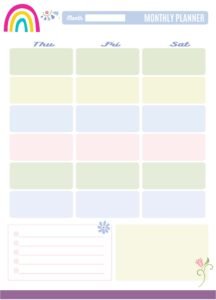 Teacher_s Planner_37- Free Printable worksheets for kids