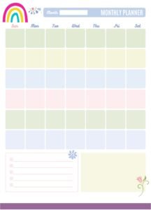 Teacher_s Planner_38- Free Printable worksheets for kids