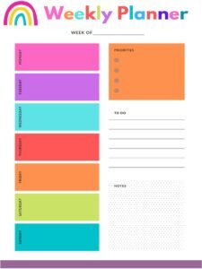 Teacher_s Planner_56- Free Printable worksheets for kids