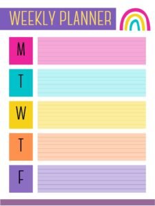 Teacher_s Planner_58- Free Printable worksheets for kids