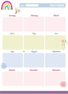 Teacher_s Planner_65- Free Printable worksheets for kids