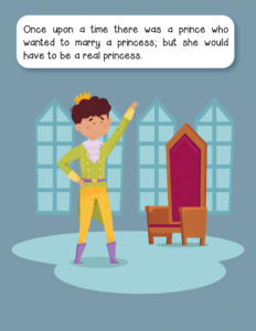 The Princess and the Pea-02- Free Printable story book for kids