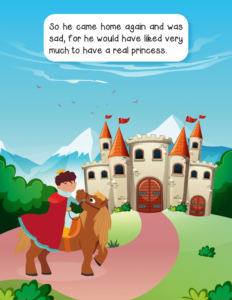 The Princess and the Pea-05- Free Printable story book for kids