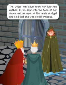 The Princess and the Pea-10- Free Printable story book for kids