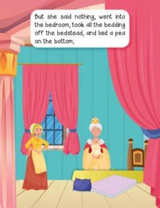 The Princess and the Pea-12- Free Printable story book for kids