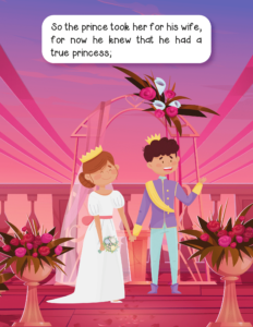 The Princess and the Pea-20- Free Printable story book for kids