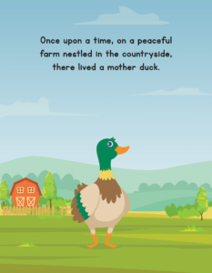 The Ugly Duckling-02- Free Printable story book for kids