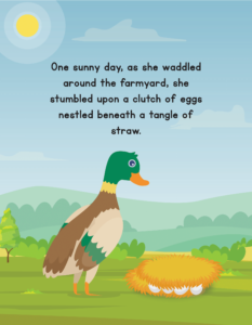 The Ugly Duckling-04- Free Printable story book for kids