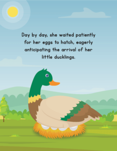 The Ugly Duckling-06- Free Printable story book for kids