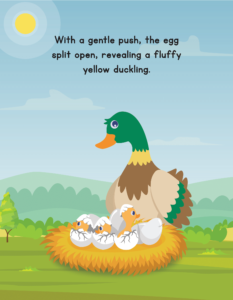 The Ugly Duckling-09- Free Printable story book for kids