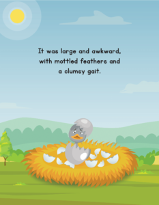 The Ugly Duckling-16- Free Printable story book for kids