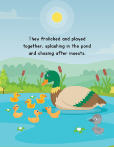 The Ugly Duckling-19- Free Printable story book for kids