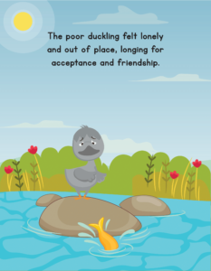 The Ugly Duckling-23- Free Printable story book for kids