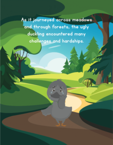 The Ugly Duckling-30- Free Printable story book for kids