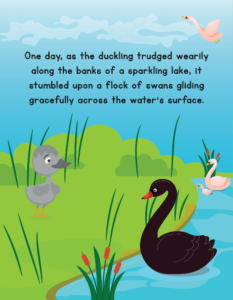 The Ugly Duckling-33- Free Printable story book for kids